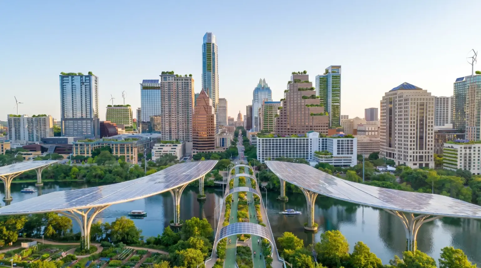 Solarpunk Future Austin
